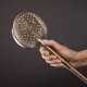 Душевая система hansgrohe Raindance S 240 1jet PowderRain EcoSmart+ c термостатом, 28825140 бронза