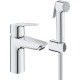Grohe QuickFix Start Одноважільний змішувач для раковини S-Size із гігієнічним душем (23123003)