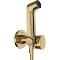 Гигиенический душ hansgrohe Bidette 1jet S со шлангом и держателем 29232990 золото