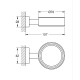 Grohe Essentials Cube Держатель (40508DC1) Grohe Essentials Cube Держатель (40508DC1)