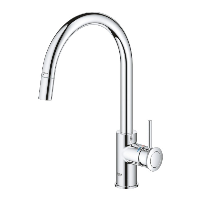 Grohe BauClassic Однорычажный смеситель для мойки (30573000)