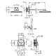 Grohe QuickFix Precision SmartControl Прихована душова система з Vitalio SmartActive 310 (34874000)
