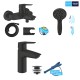 Grohe Комплект смесителей QuickFix Start 3 в 1 для ванной (UA303301SQ)