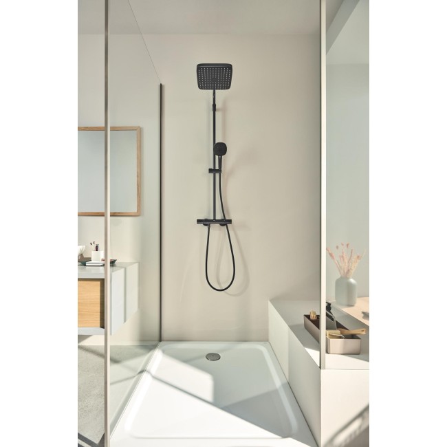 Grohe Tempesta System 250 Cube Душевая система с термостатом для настенного монтажа (266892431)