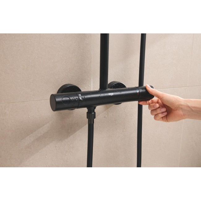 Grohe Tempesta System 250 Cube Душевая система с термостатом для настенного монтажа (266892431)