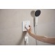 Термостат скрытого монтажа hansgrohe Ecostat Comfort Q 1 function, 33712700 белый матовый