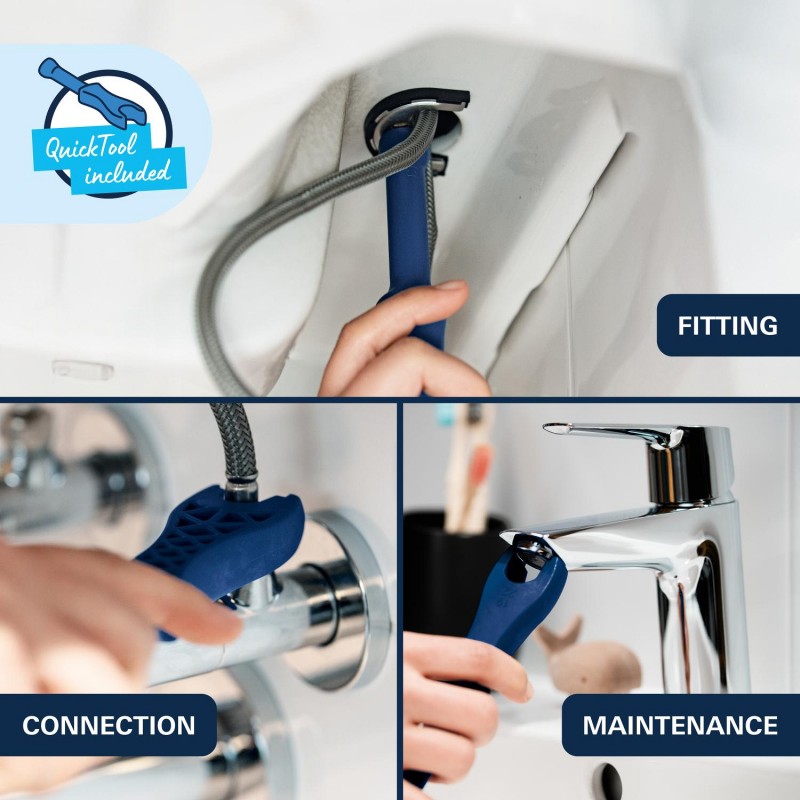 Grohe Dice Однорычажный смеситель для раковины M-размера. (1018362430)