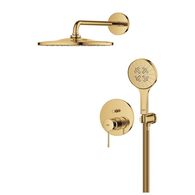 Grohe Essence Скрытая душевая система с Rainshower Mono 310 (25287GL0)