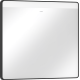 Зеркало Xarita Lite Q 800/700 с горизонтальным LED светильником, черный матовый 54958670