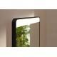 Зеркало Xarita Lite Q 800/700 с горизонтальным LED светильником, черный матовый 54958670