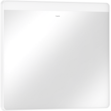 Зеркало Xarita Lite Q 800/700 с горизонтальным LED светильником, белый матовый 54958700