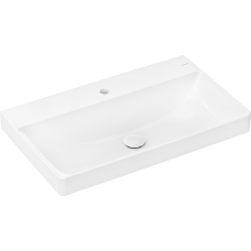 Раковина 800/480 Xelu Q з отвором під змішувач, без переливу, 61020450 з покриттям SmartClean