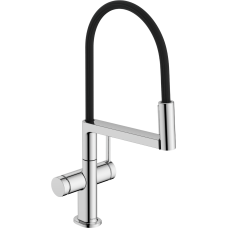 Змішувач hansgrohe Talis Select M54 PowderSpray для кухонної мийки 72861000, хром