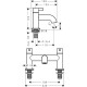 Змішувач hansgrohe Zesis S на борт ванни, хром 74430000