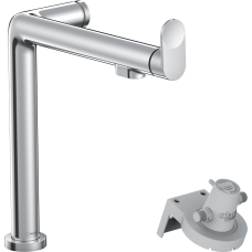 Змішувач hansgrohe Aqittura M91 FilterSystem 240 для кухонної мийки, хром 76804000
