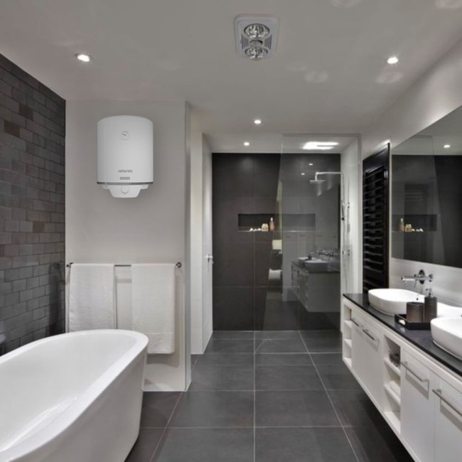 Водонагреватель бытовой электрический Atlantic Steatite Elite VM 050 D400S-2-BC (1500W)