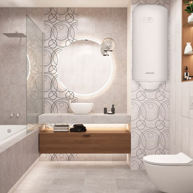 Водонагреватель бытовой электрический Atlantic Opro Ego VM 100 D400S (1200W)