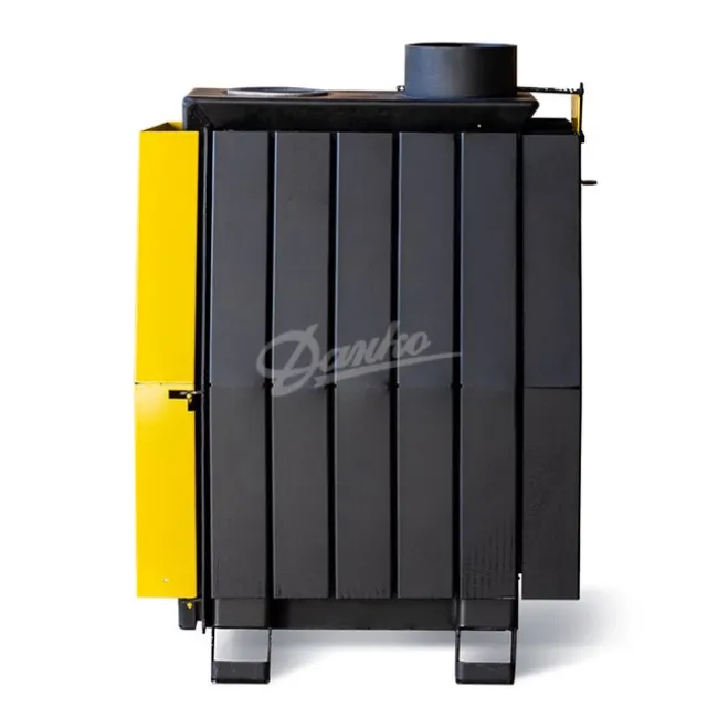 Твердотопливный теплогенератор (буржуйка) Данко-ТТ-6ВК (окно + конфорка)