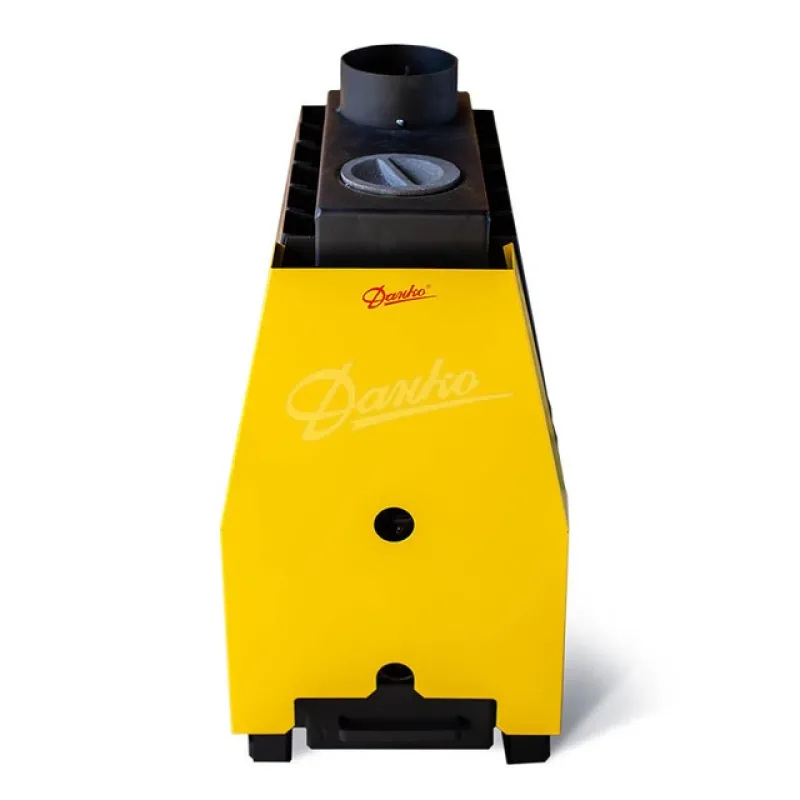 Твердотопливный теплогенератор (буржуйка) Данко-ТТ-6ВК (окно + конфорка)