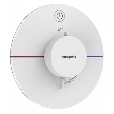 Термостат hansgrohe ShowerSelect Comfort S для душа 15553700 белый матовый