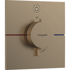 Термостат hansgrohe ShowerSelect Comfort E для душа 15571140 бронза