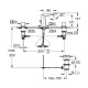 GROHE SPA Allure Brilliant Смеситель для раковины на три отверстия, S-Size (20342000)