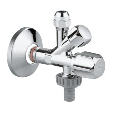 Grohe Запорний, кутовий вентиль 1/2" для стиральной или посудомоечной машин (22036000)