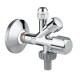 Grohe Запорний, кутовий вентиль 1/2" для стиральной или посудомоечной машин (22036000) Grohe Запорний, кутовий вентиль 1/2" для стиральной или посудомоечной машин (22036000)