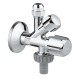 Grohe Запорний, кутовий вентиль 1/2" для стиральной или посудомоечной машин (22036000) Grohe Запорний, кутовий вентиль 1/2" для стиральной или посудомоечной машин (22036000)