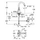 <i>GROHE SPA</i> Grandera Смеситель для раковины, с двумя рукоятками L-Size (21107IG0)