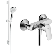 Набір hansgrohe 20240009 Crometta Vario 26555400 зі змішувачем Logis 71600000, хром
