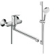 Набір змішувачів для ванни 2 в 1 hansgrohe Logis 20240016 (71402000, 26555400)