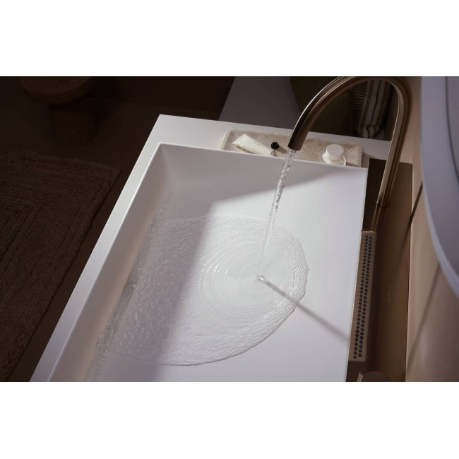 Умывальник 580/475 с хромированным смесителем hansgrohe Avalegra AquaUnit QuickClean+, 22472140