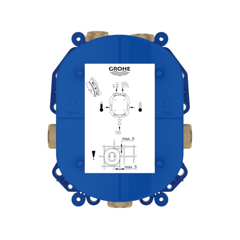 <i>GROHE SPA</i> GROHE Rapido T  Универсальный термостат скрытого монтажа (35500000)