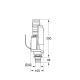 Grohe Змивний клапан GROHE для GD2 (38736000)