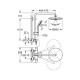 Grohe Euphoria System 260 Душевая система с термостатом для настенного монтажа (27296002)