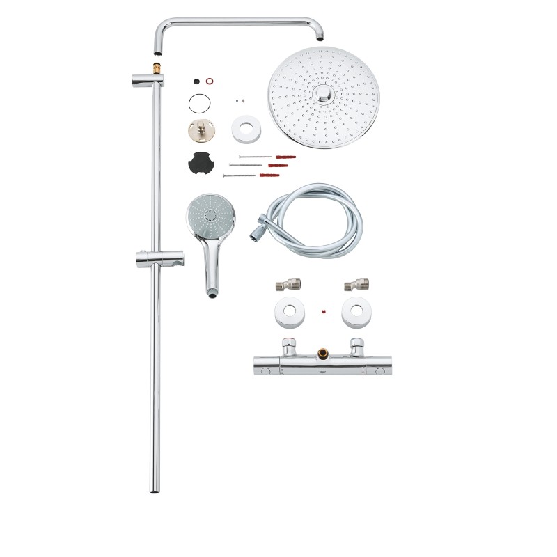 Grohe Euphoria System 260 Душевая система с термостатом для настенного монтажа (27296002)