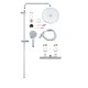 Grohe Euphoria System 260 Душевая система с термостатом для настенного монтажа (27296002)
