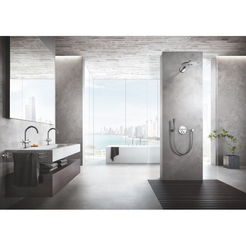 Grohe Grohtherm SmartControl Термостат для встраиваемого монтажа на 3 выхода (29121000)