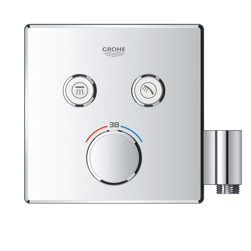 Grohe Grohtherm SmartControl Термостат для встраиваемого монтажа с двумя кнопками управления (29125000)