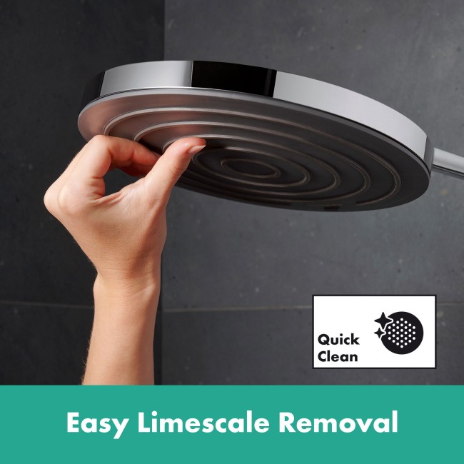 Душова система hansgrohe Pulsify S Puro Showerpipe EcoSmart 260 1jet з термостатом 24232000 хром