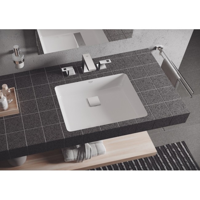 Grohe Cube Ceramic Раковина 50 встроенного монтажа под столешницу 492х370 мм (3948000H)