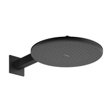 Верхній душ Raindance Alive S 300 2jet EcoSmart з тримачем, 24541670 чорний матовий
