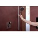 Душовий набір hansgrohe Raindance Alive Select S, Ecosmart 24603000 зі стійкою Unica S Puro 90, хром