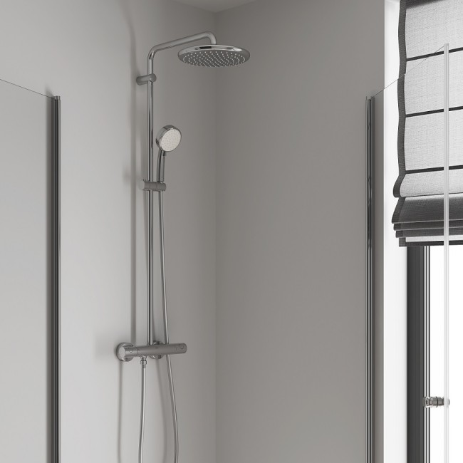 Grohe Tempesta Cosmopolitan System 250 Душевая система с термостатом для настенного монтажа (26670000)