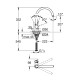 Grohe BauClassic Смеситель однорычажный для мойки (31234001) Grohe BauClassic Смеситель однорычажный для мойки (31234001)
