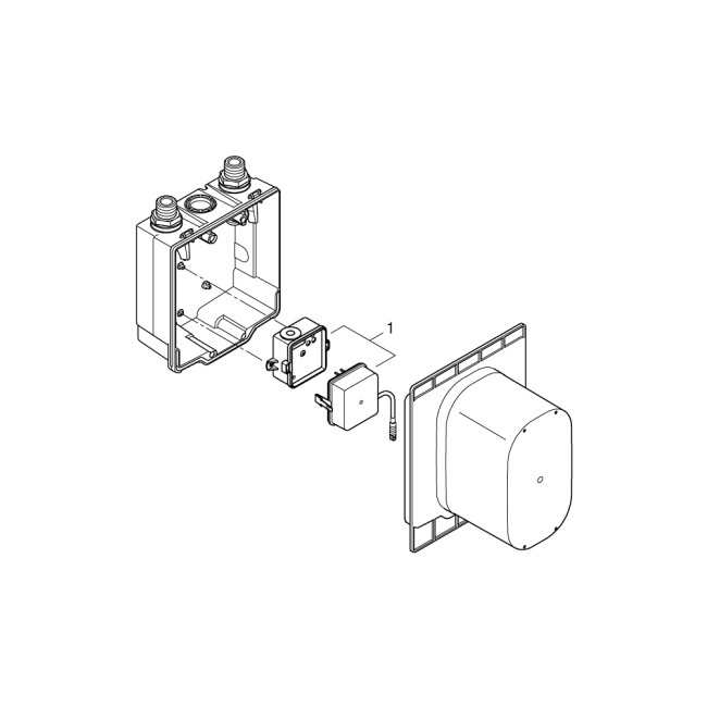 Grohe Eurosmart Cosmopolitan E Скрытый монтажный блок (36339001)