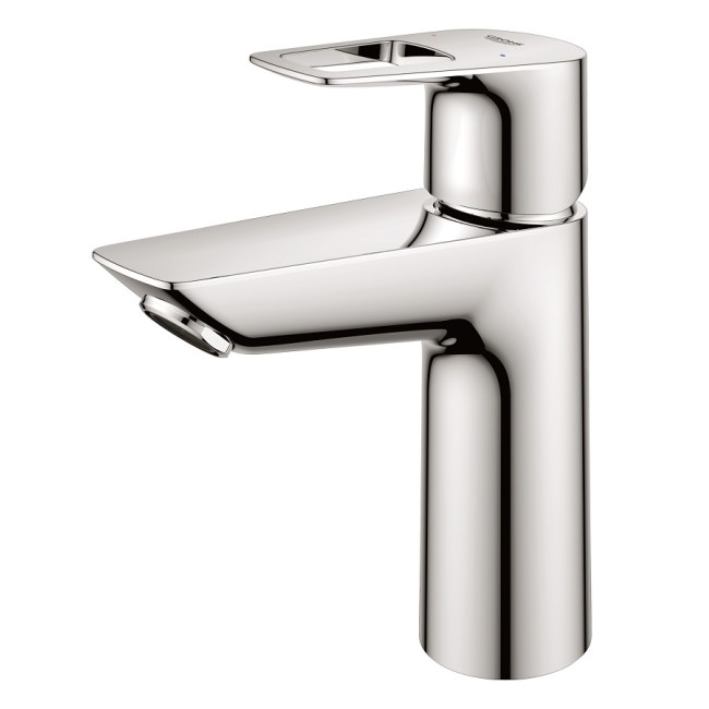 Grohe BauLoop New Смеситель однорычажный для раковины M-Size + нажимной донный клапан
 (23886001)