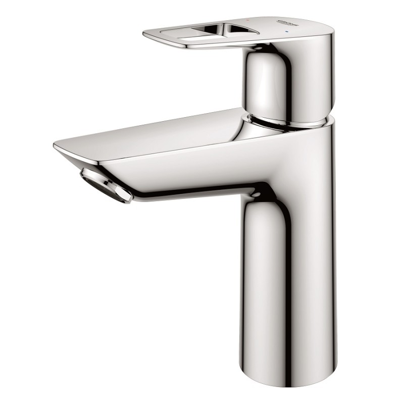 Grohe BauLoop New Смеситель однорычажный для раковины M-Size + нажимной донный клапан
 (23886001)