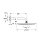 Grohe Rainshower Cosmopolitan 310 Верхний душ с душевым кронштейном 380 мм (26066GN0)